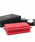 Сумка Ch*nel WOC Wallet On Chain Caviar Red